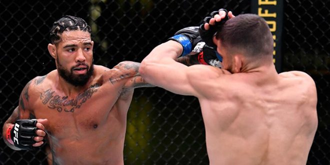 VIDEO: luchador de la UFC le extirpa la oreja a su rival