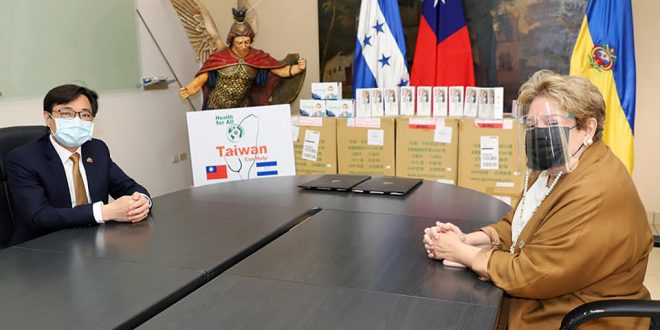 Alcaldía capitalina recibe donación de la República de China (Taiwán)