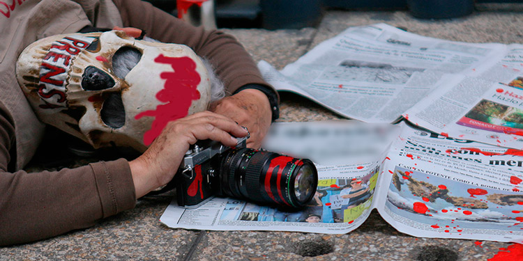 Al menos 14 periodistas asesinados en América Latina en 2020, entre ellos 3 hondureños