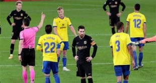 Barcelona perdió en su visita a Cádiz sin Anthony “Choco” Lozano