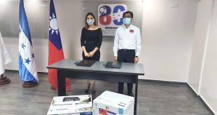 Taiwán dona al Instituto de Migración 29 mil dólares para la compra de Equipo Biométrico