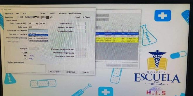 Hospital Escuela implementa receta médica electrónica