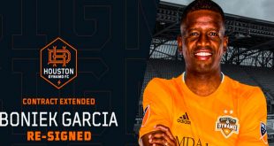 Boniek García renueva oficialmente con Houston Dynamo