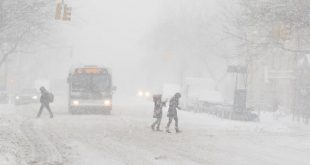 Temporal de nieve “viste de blanco” a Nueva York y todo el noreste de EEUU