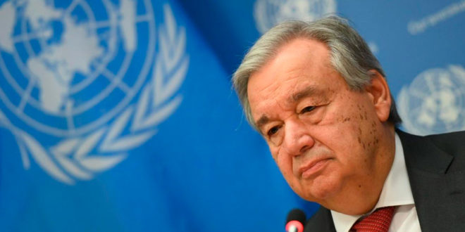 Secretario general de la ONU promueve estrategias para abordar formas de delincuencia