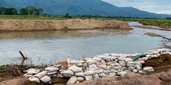 CCIVS reconstruirá bordos del río Ulúa en sector sur de El Progreso