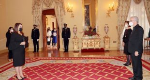 Dolores Agüero presenta Cartas Credenciales ante el Principado de Andorra