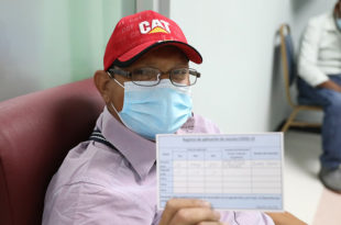 Inicia vacunación de pacientes renales en el Distrito Central