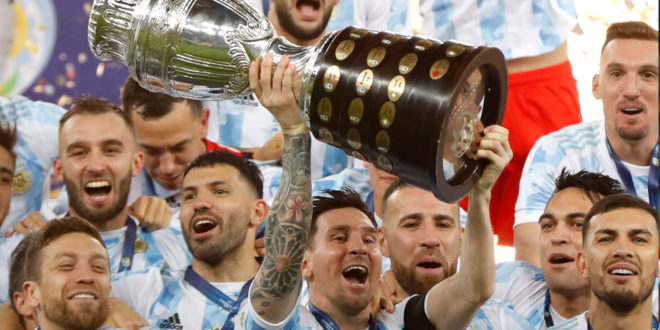 ¡Argentina se corona campeón de la Copa América 2021!