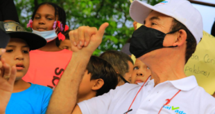 Nasralla recorre en caravana San Pedro Sula: “El 28 de noviembre es el día de la defensa Nacional”