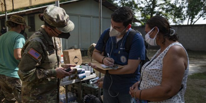Fuerza de Tarea Conjunta Bravo realiza Compromiso Global de Salud en Honduras