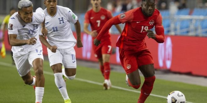 Honduras arranca empate 1-1 a Canadá en eliminatoria rumbo a Qatar 2022
