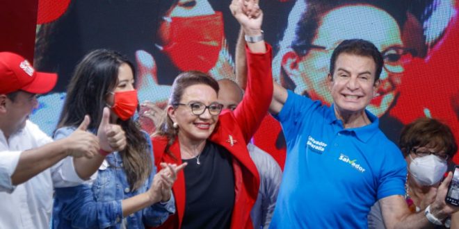 Xiomara Castro sigue liderando resultados de elecciones en Honduras