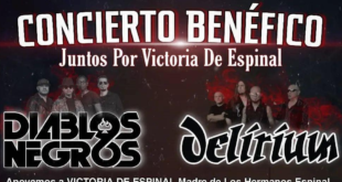 Las bandas de rock hondureño Diablos Negros y Delirium realizarán concierto benéfico