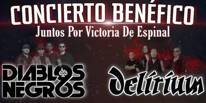 Las bandas de rock hondureño Diablos Negros y Delirium realizarán concierto benéfico
