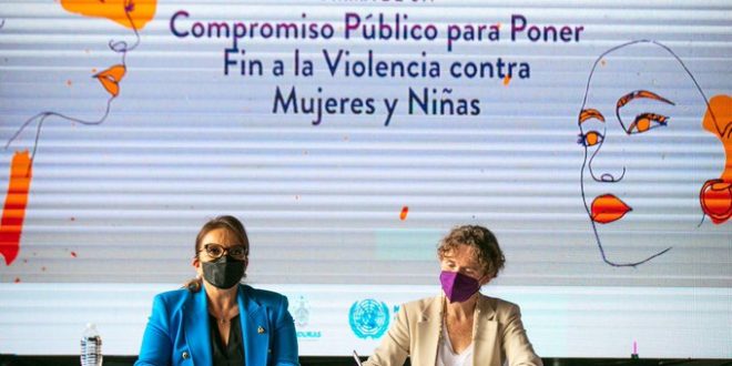 Honduras se compromete a erradicar violencia contra mujeres y niñas