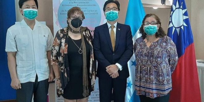Taiwán busca beneficiar a la mujer hondureña