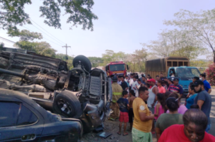 Fallece un bebé y un adulto en fatal accidente en el Norte de Honduras