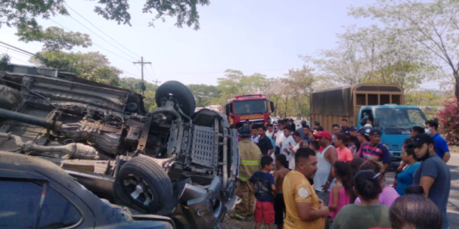 Fallece un bebé y un adulto en fatal accidente en el Norte de Honduras