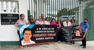 Honduras reconoce su responsabilidad por ejecución de líder comunista en 1983