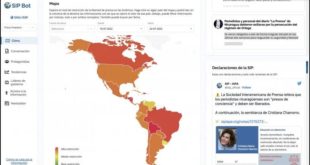 SIP Bot: Nicaragua y Venezuela los peores países en materia de libertad de prensa esta semana