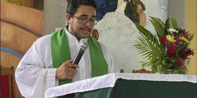 Diócesis nicaragüense denuncia la detención y desaparición de un sacerdote