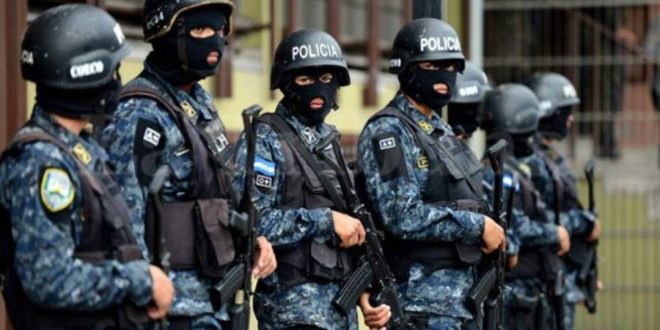 Los "Cobras" enfrentarán maras y pandillas en Tegucigalpa y San Pedro Sula