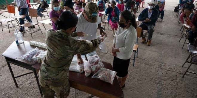 Militares estadounidenses brindan asistencia médica en Honduras