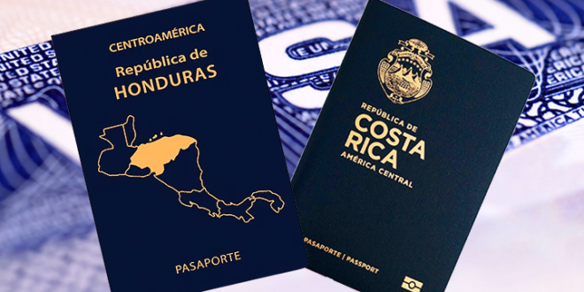 Honduras aplica principio de reciprocidad y también exigirá visa a ciudadanos de Costa Rica