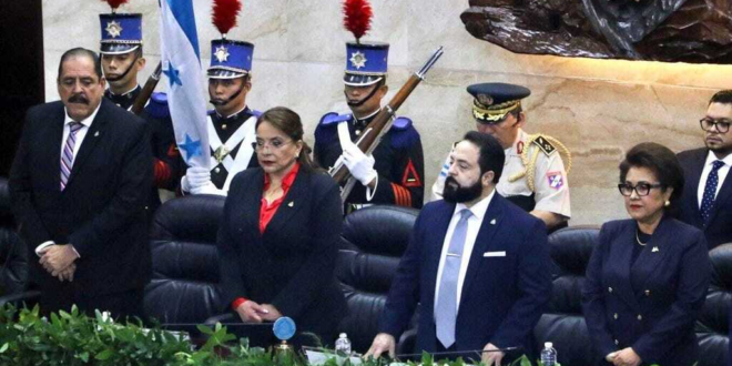 OFICIAL: Instalada la Tercera Legislatura en el Congreso Nacional de Honduras