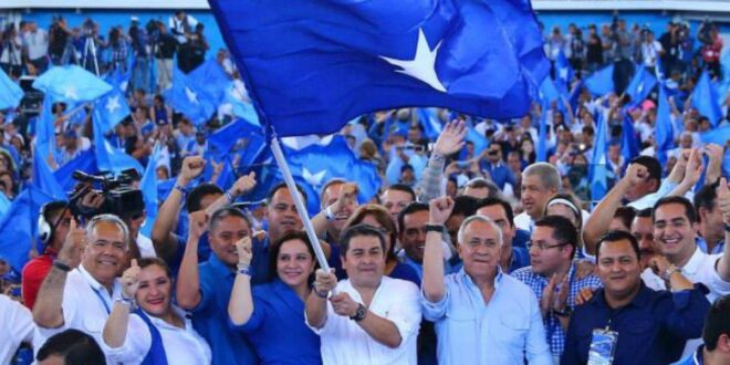 Partido Nacional de Honduras celebra 122 años en medio del juicio contra JOH