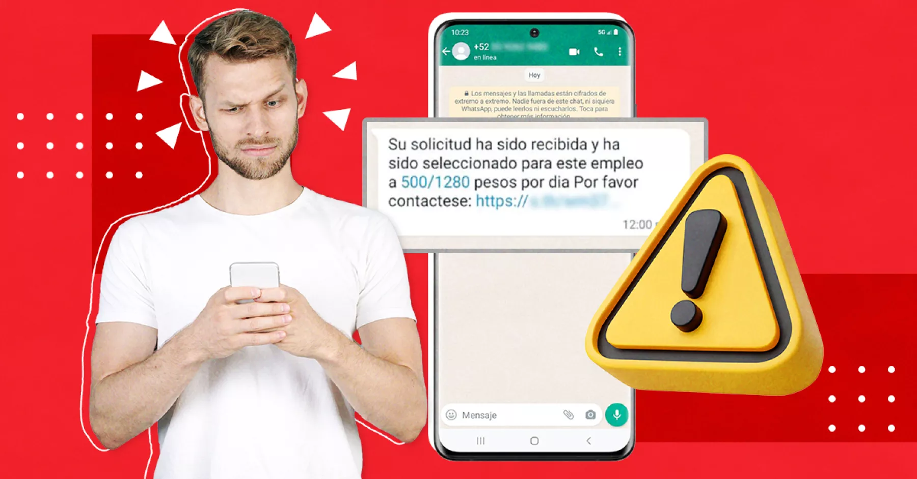 Recomendaciones de la Policía Nacional ante estafas por WhatsApp