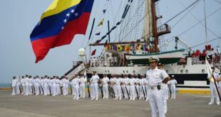 Llega a Honduras Buque Escuela Simón Bolívar de la Armada de Venezuela