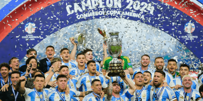 Argentina le ganó a Colombia y se consagró campeón de la Copa América