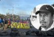 Activistas bloquean carretera CA-5 exigiendo justicia para ambientalista Juan López