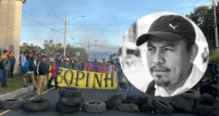 Activistas bloquean carretera CA-5 exigiendo justicia para ambientalista Juan López