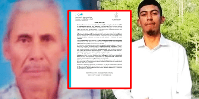 Honduras conmocionada tras asesinato de ambientalista Juan Bautista Silva y su hijo; ICF clama por justicia inmediata